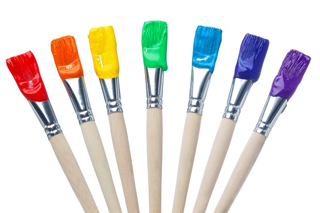 printable pictures of paint brushes